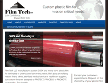 Tablet Screenshot of filmtechllc.com